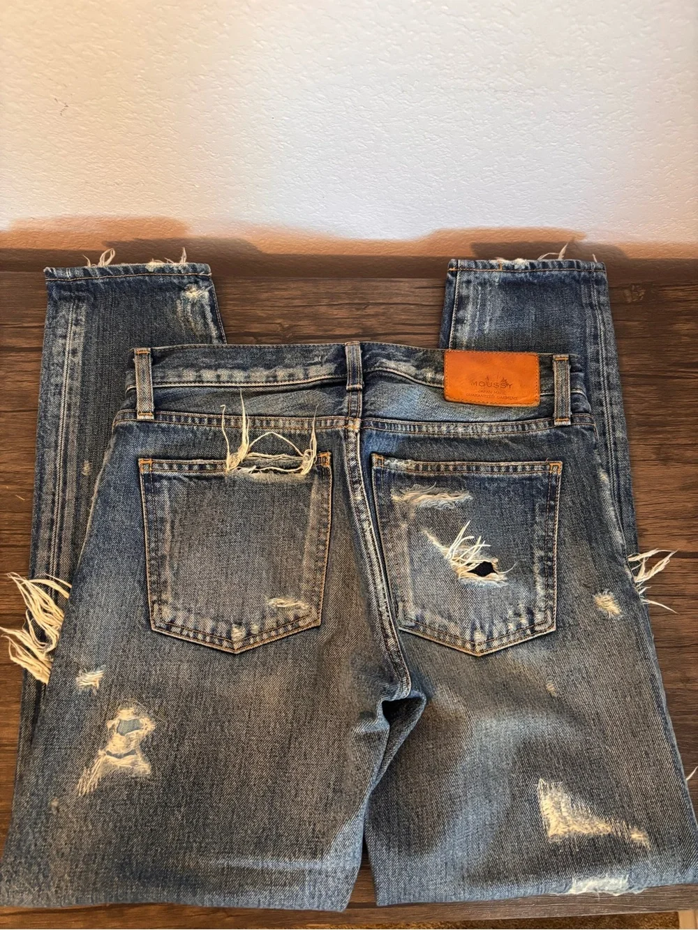 Moussy button fly jeans size waist 25 - Picture 3 of 6